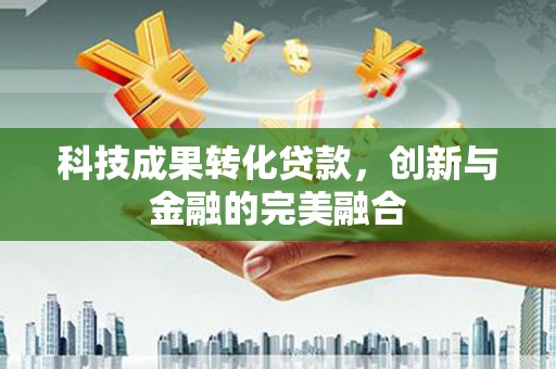 荔湾科技成果转化贷款，创新与金融的完美融合