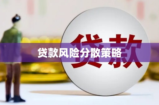 荔湾贷款风险分散策略