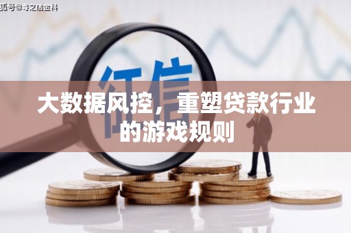 荔湾大数据风控，重塑贷款行业的游戏规则