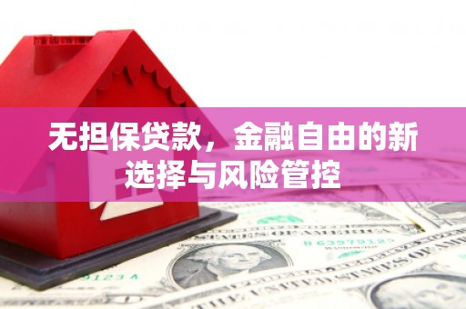 荔湾无担保贷款，金融自由的新选择与风险管控