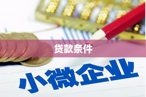 荔湾贷款条件