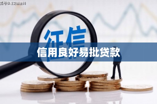 荔湾信用良好易批贷款