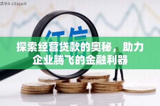 荔湾探索经营贷款的奥秘，助力企业腾飞的金融利器