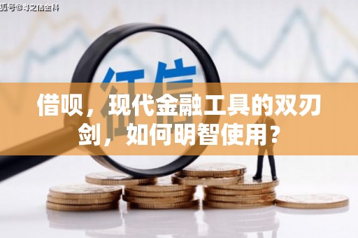 荔湾借呗，现代金融工具的双刃剑，如何明智使用？