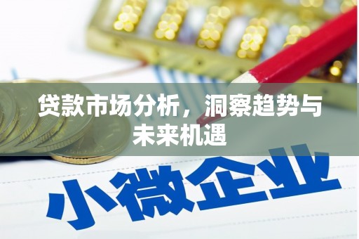 荔湾贷款市场分析，洞察趋势与未来机遇