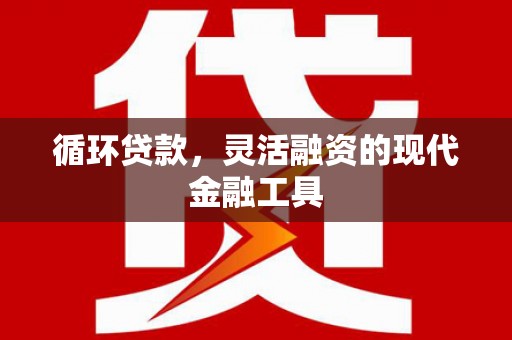 荔湾循环贷款，灵活融资的现代金融工具