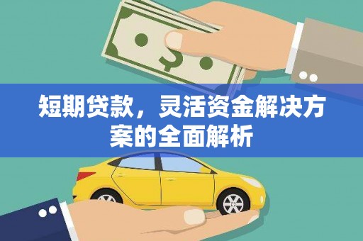 荔湾短期贷款，灵活资金解决方案的全面解析