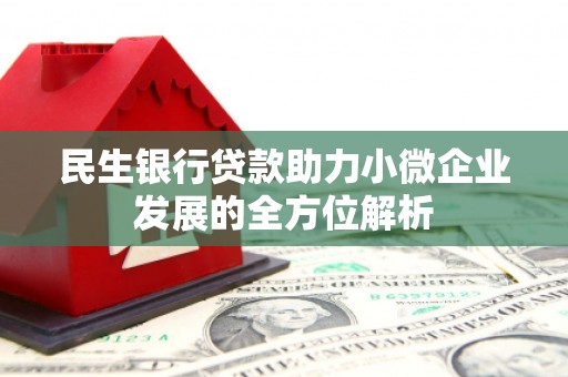 荔湾民生银行贷款助力小微企业发展的全方位解析