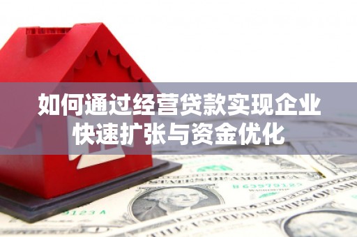 荔湾如何通过经营贷款实现企业快速扩张与资金优化
