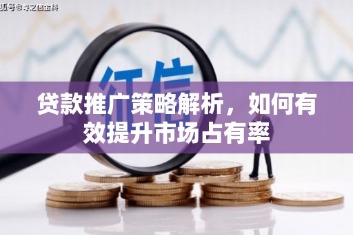 荔湾贷款推广策略解析，如何有效提升市场占有率