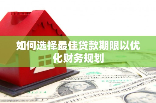 荔湾如何选择最佳贷款期限以优化财务规划