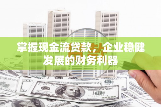 荔湾掌握现金流贷款，企业稳健发展的财务利器