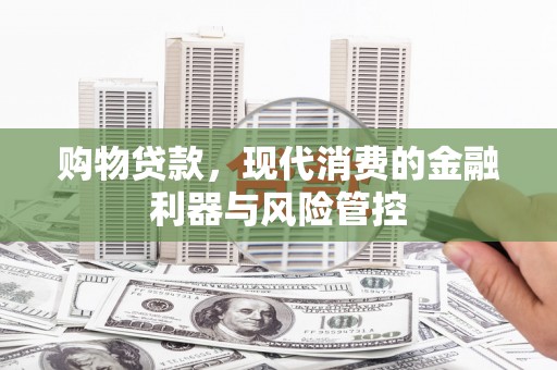 荔湾购物贷款，现代消费的金融利器与风险管控