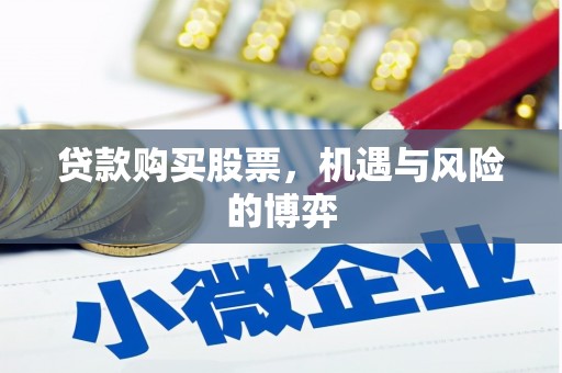 荔湾贷款购买股票，机遇与风险的博弈
