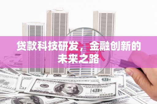 荔湾贷款科技研发，金融创新的未来之路