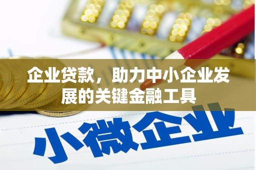 荔湾企业贷款，助力中小企业发展的关键金融工具