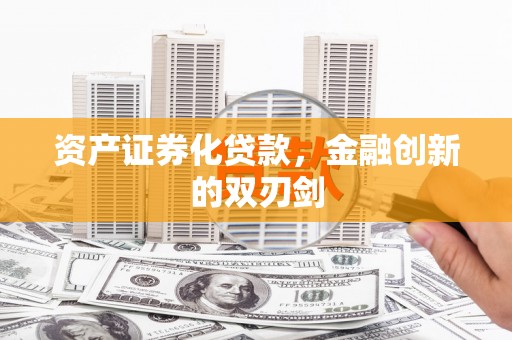荔湾资产证券化贷款，金融创新的双刃剑
