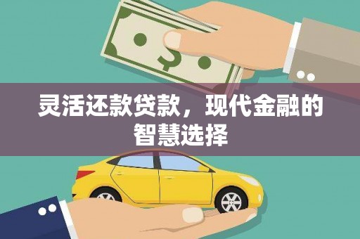 荔湾灵活还款贷款，现代金融的智慧选择