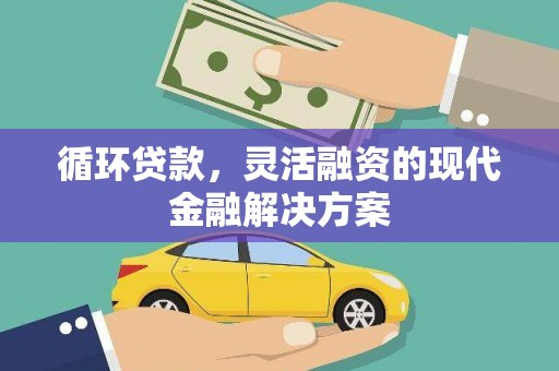 荔湾循环贷款，灵活融资的现代金融解决方案