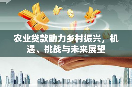 荔湾农业贷款助力乡村振兴，机遇、挑战与未来展望