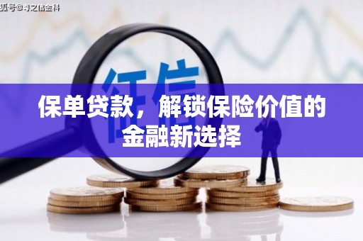 荔湾保单贷款，解锁保险价值的金融新选择