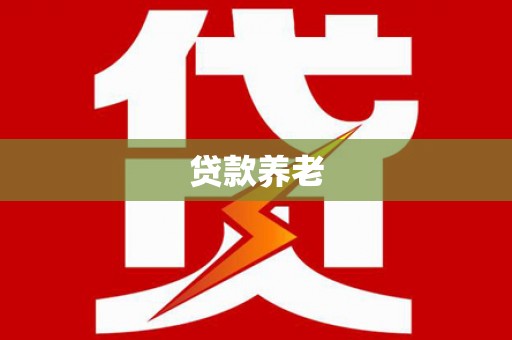 荔湾贷款养老