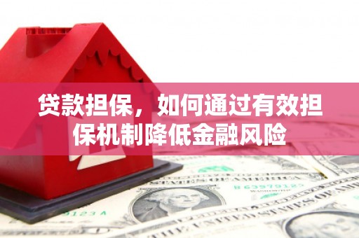 荔湾贷款担保，如何通过有效担保机制降低金融风险