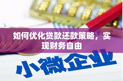 荔湾如何优化贷款还款策略，实现财务自由