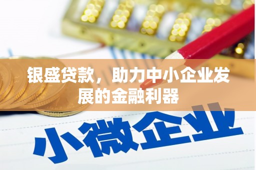 荔湾银盛贷款，助力中小企业发展的金融利器