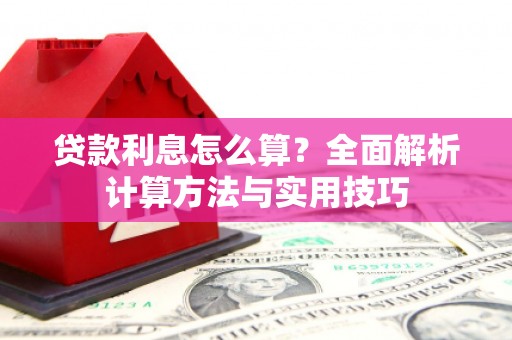 荔湾贷款利息怎么算？全面解析计算方法与实用技巧