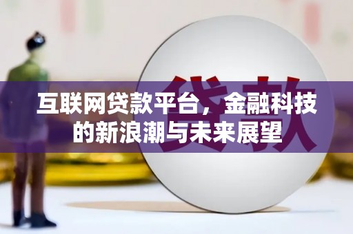 荔湾互联网贷款平台，金融科技的新浪潮与未来展望