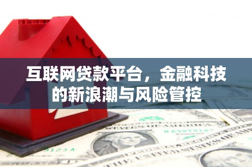 荔湾互联网贷款平台，金融科技的新浪潮与风险管控