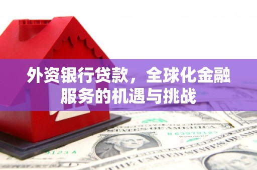 荔湾外资银行贷款，全球化金融服务的机遇与挑战