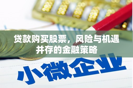 荔湾贷款购买股票，风险与机遇并存的金融策略