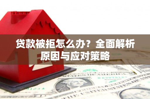 荔湾贷款被拒怎么办？全面解析原因与应对策略