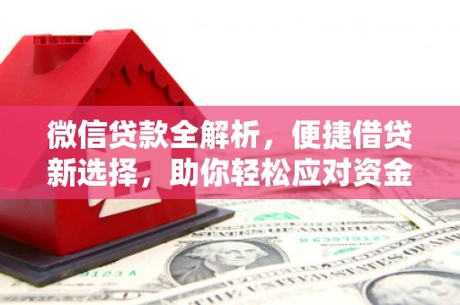 荔湾微信贷款全解析，便捷借贷新选择，助你轻松应对资金需求